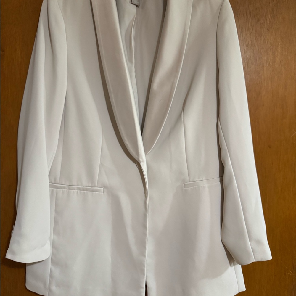 H&M Classic Cream Women's Blazer